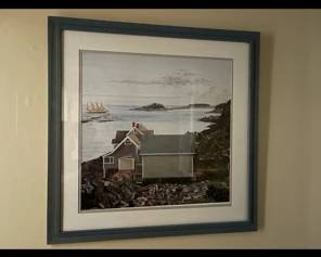 Framed artwork