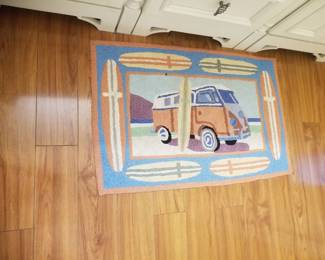 VW bus rug