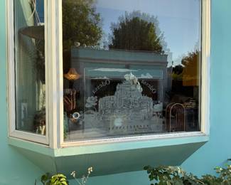 etched glass windows
