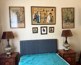room of judaica art work