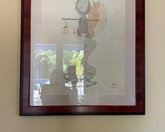 set of 3 signed lithos