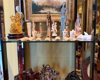 Asian carvings