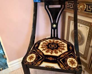 Versace style DR set table 8 chairs
