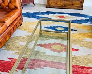 Media Room Cabinet Glass Table