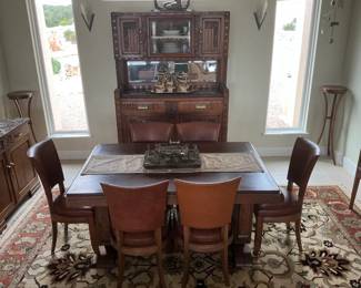 French Art Deco Dining Room Suite