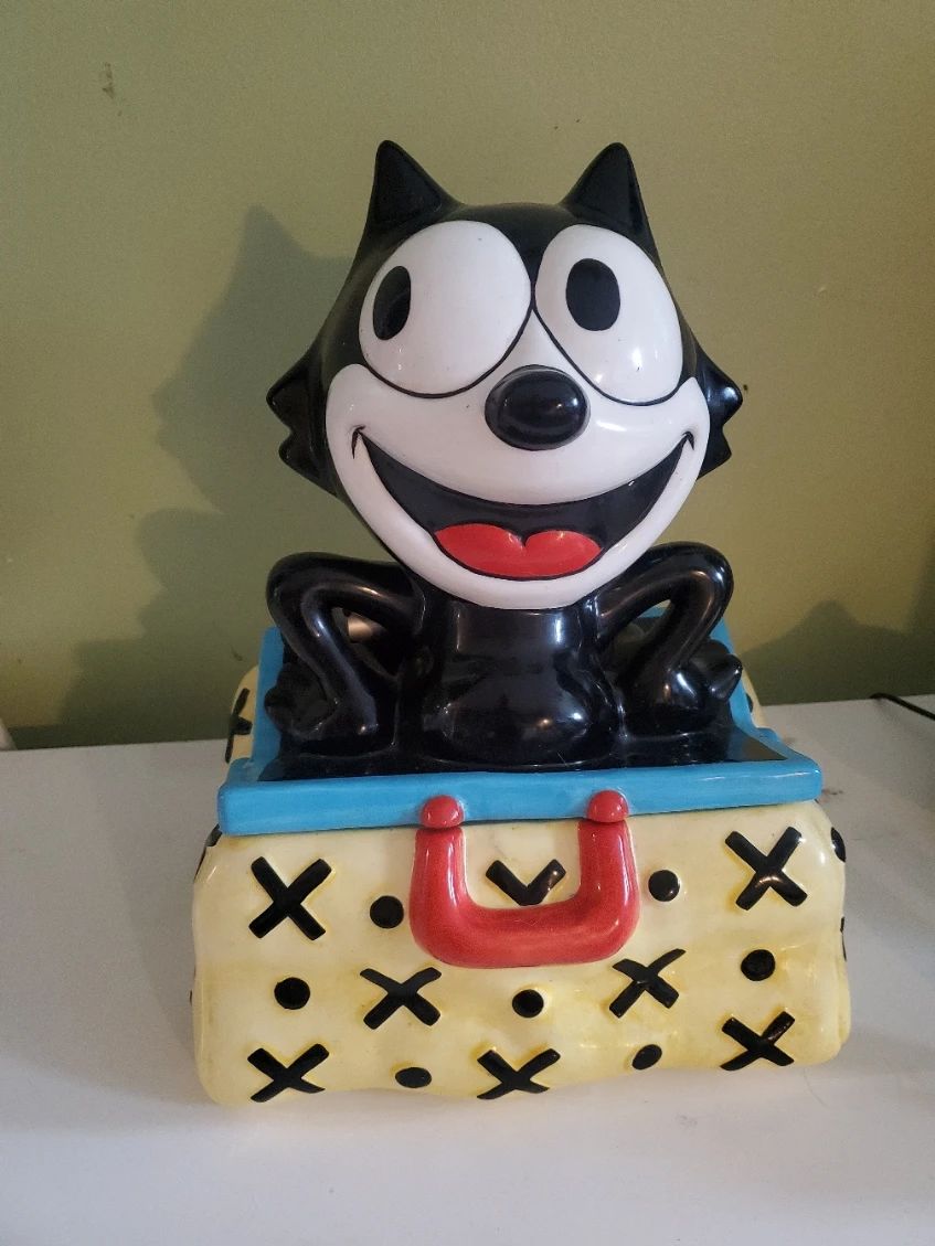 Felix the Cat cookie jar