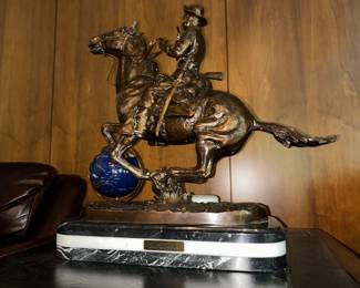 Trooper of the plains, Remington Bronze $1,600
