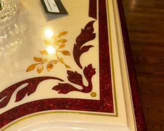 Claude Dalle Paris, Maison Romeo dining table inlay $3,400