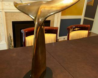 Will Herrera, Bronze 1988 GTE Hawaiian PGA senior event Whale Tail 20" 