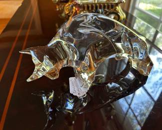 Baccarat Crystal Bull