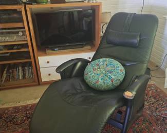 Vintage lounger with some damage