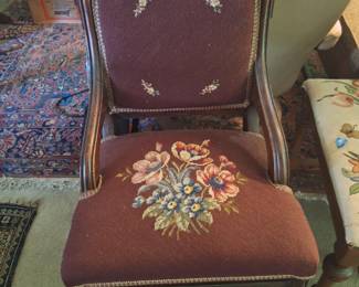 Needlepoint chair