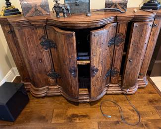 rustic sideboard/media cabinet