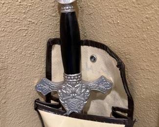KofC swaord and regalia