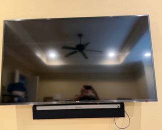 65" Samsung smart TV with Sonos bar