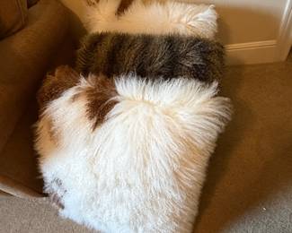 throw pillows