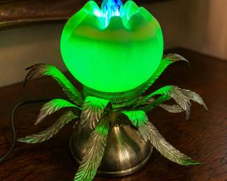 Uranium & Brass Lamp