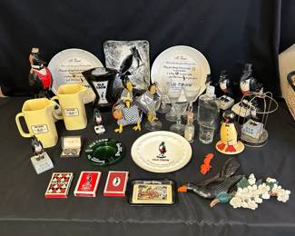 Old Crow Bourbon Advertising Collectibles