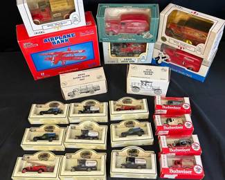 Vintage Diecast Model Cars ERTL Coin Banks