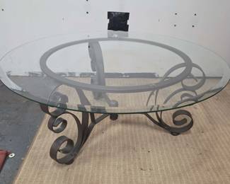 Glass Top Coffee Table