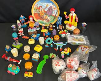 Vintage 80s 90s McDonalds Fast Food Toys