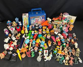 Vintage 80s, 90s Toys Figures Lot Madballs, Star Wars, Disney