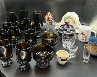 Franciscan Tiffin Madeira Goblets, Music Box More
