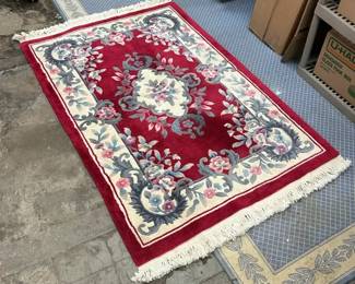 Vintage Tasseled Area Rug