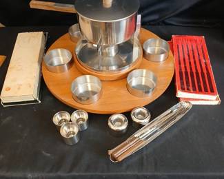 Stelton Fondue Set and More