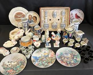 Decorative Collectibles Figurines, Plates, Shakers More