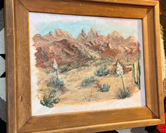 desert scape art