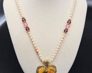 Vintage Heart Necklace