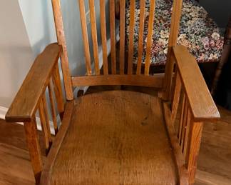 Wooden Rocking Chair