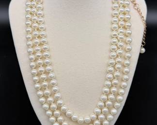 Pearl Layered Necklace