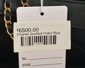 Chanel Quilted Hobo Bag