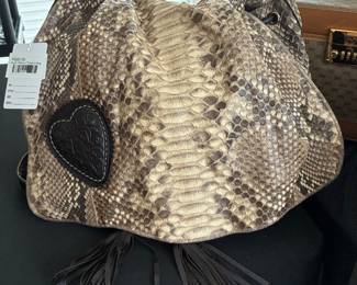Gucci Python Tribeca Bag