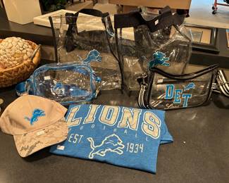 Detroit Lions Clothing & Stadium Bags