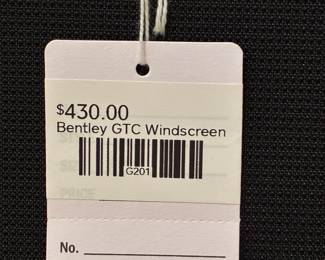 Bentley GTC Windscreen