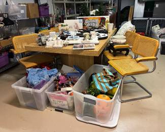 Misc Decor, Dining Table & Chairs