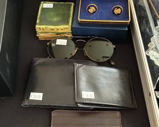 Wallets, Cufflinks, Sunglasses