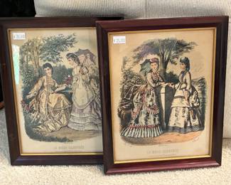 Vtg Framed Art