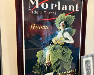 Morlant Reims Champagne Poster