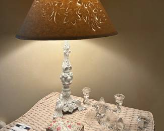 Crystal Candlestick Holders