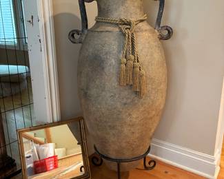 Large Decorative Vase, Decorative Mirror
