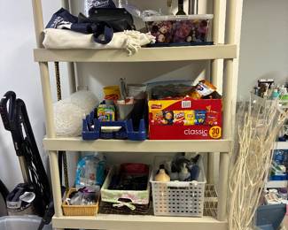 Storage Shelf, Misc Items
