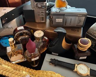 Judith Leiber Lion Belt, Perfumes, Watches, Canon Camera