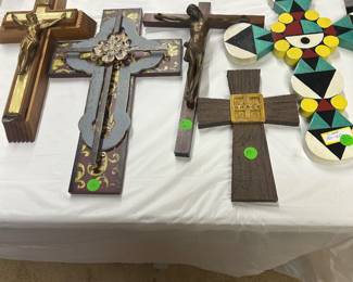 Collection of crucifixes
