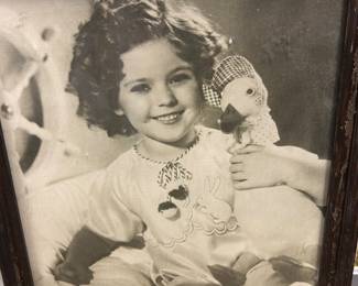 Shirley Temple antique photo
