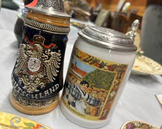 German & Octoberfest steins