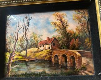 Limoges enamel picture